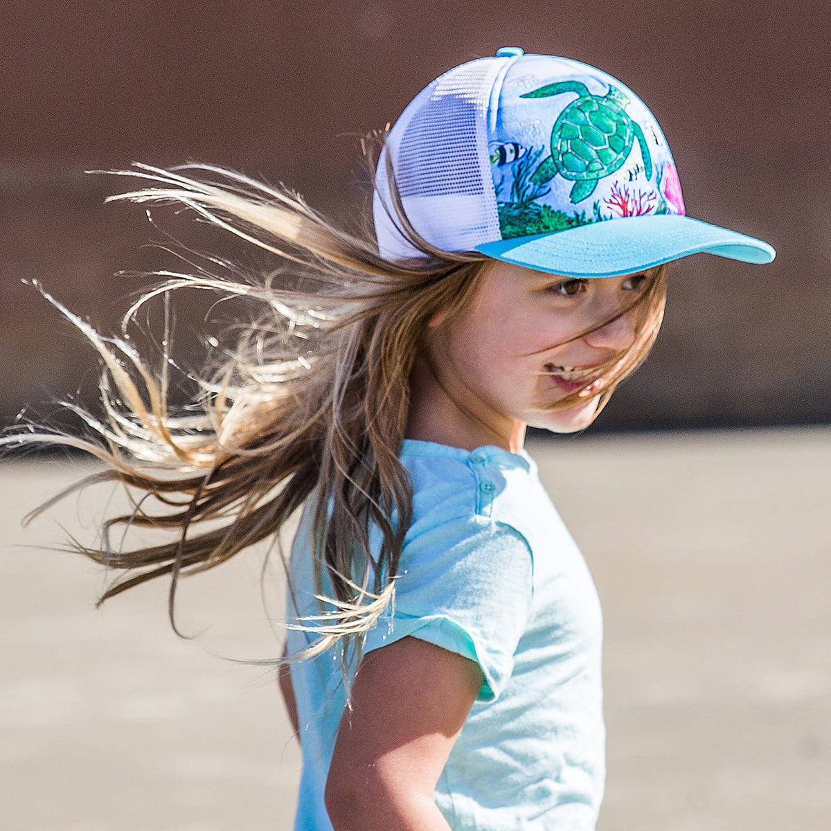 Sunday Afternoons Sale Kids' Sea Turtle Trucker - SALE