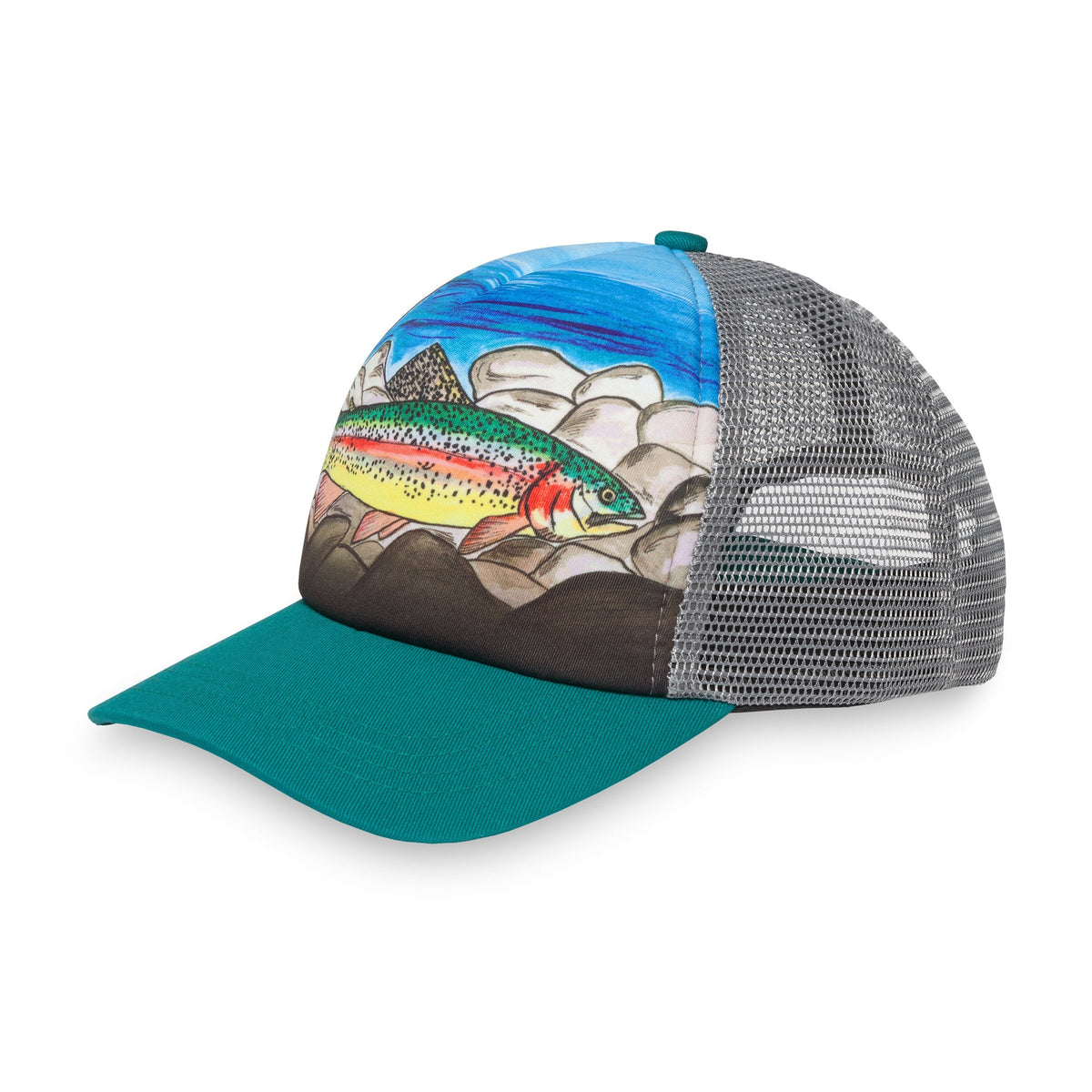 Sunday Afternoons Kids' Kids' Rainbow Trout Trucker