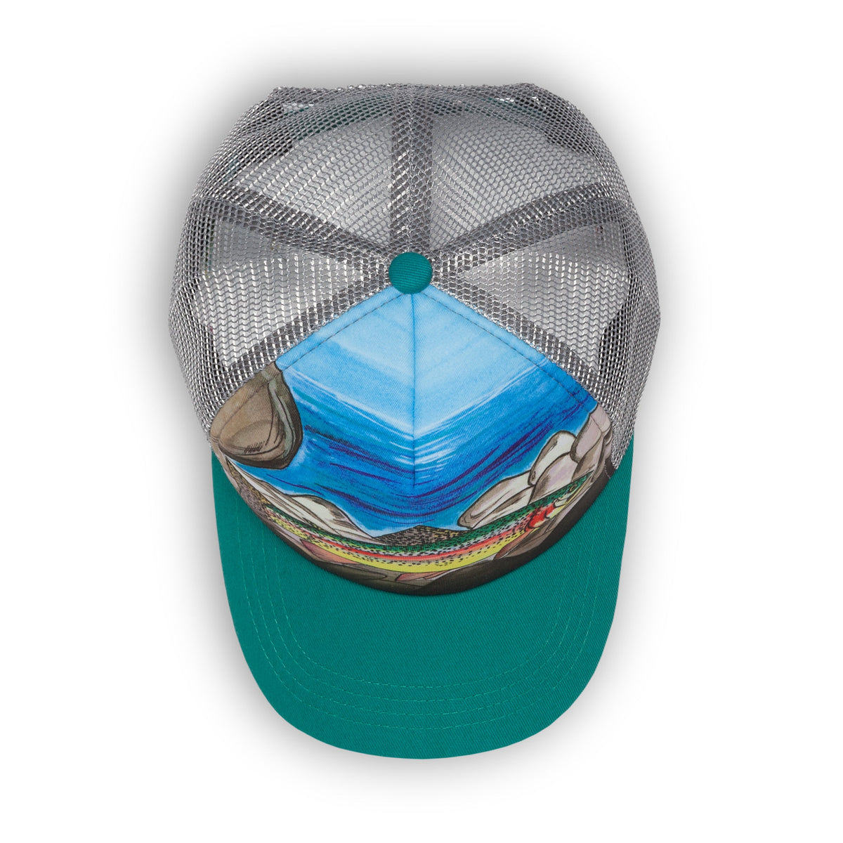 Sunday Afternoons Kids' Kids' Rainbow Trout Trucker