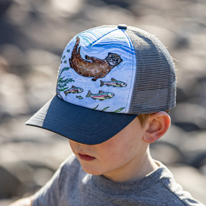 Sunday Afternoons Kids' Kids' River Otter Trucker