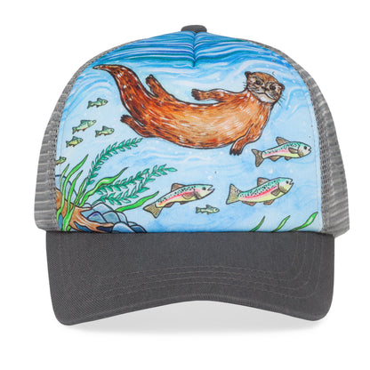Sunday Afternoons Kids' Kids' River Otter Trucker