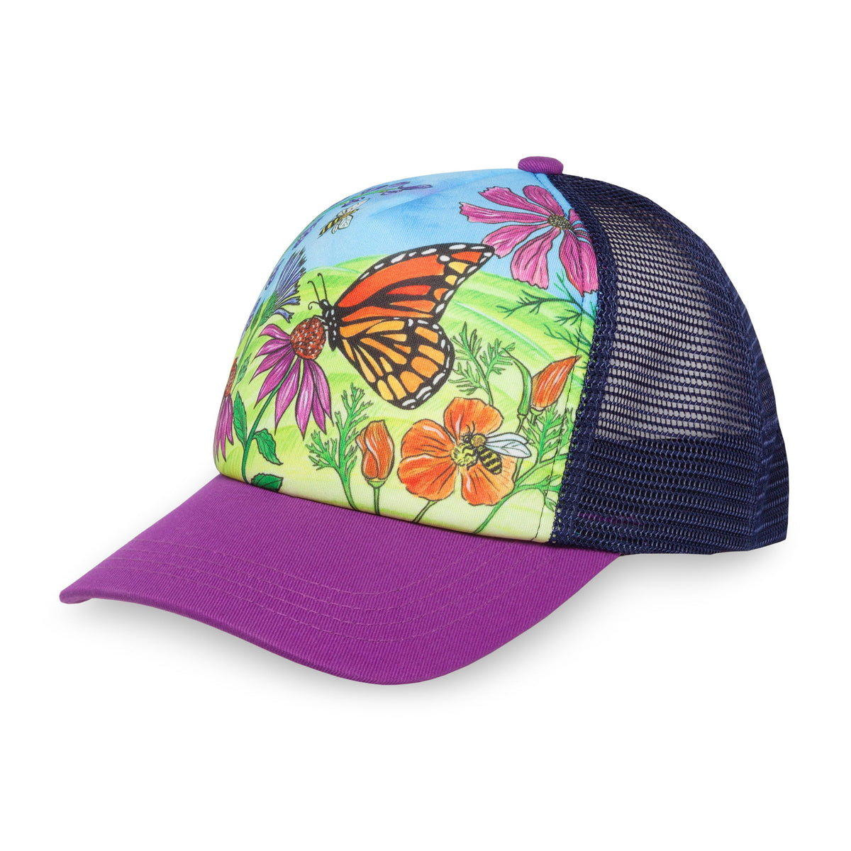Sunday Afternoons Kids' Kids' Butterfly and Bees Trucker