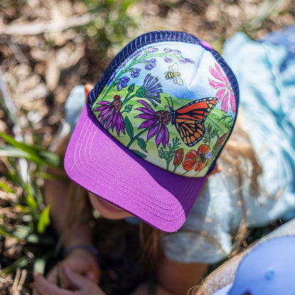 Sunday Afternoons Kids' Kids' Butterfly and Bees Trucker